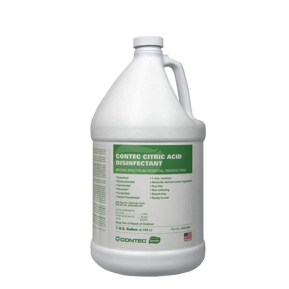 photo_cad1284 Contec Citric Acid Disinfectant 1 Gallon