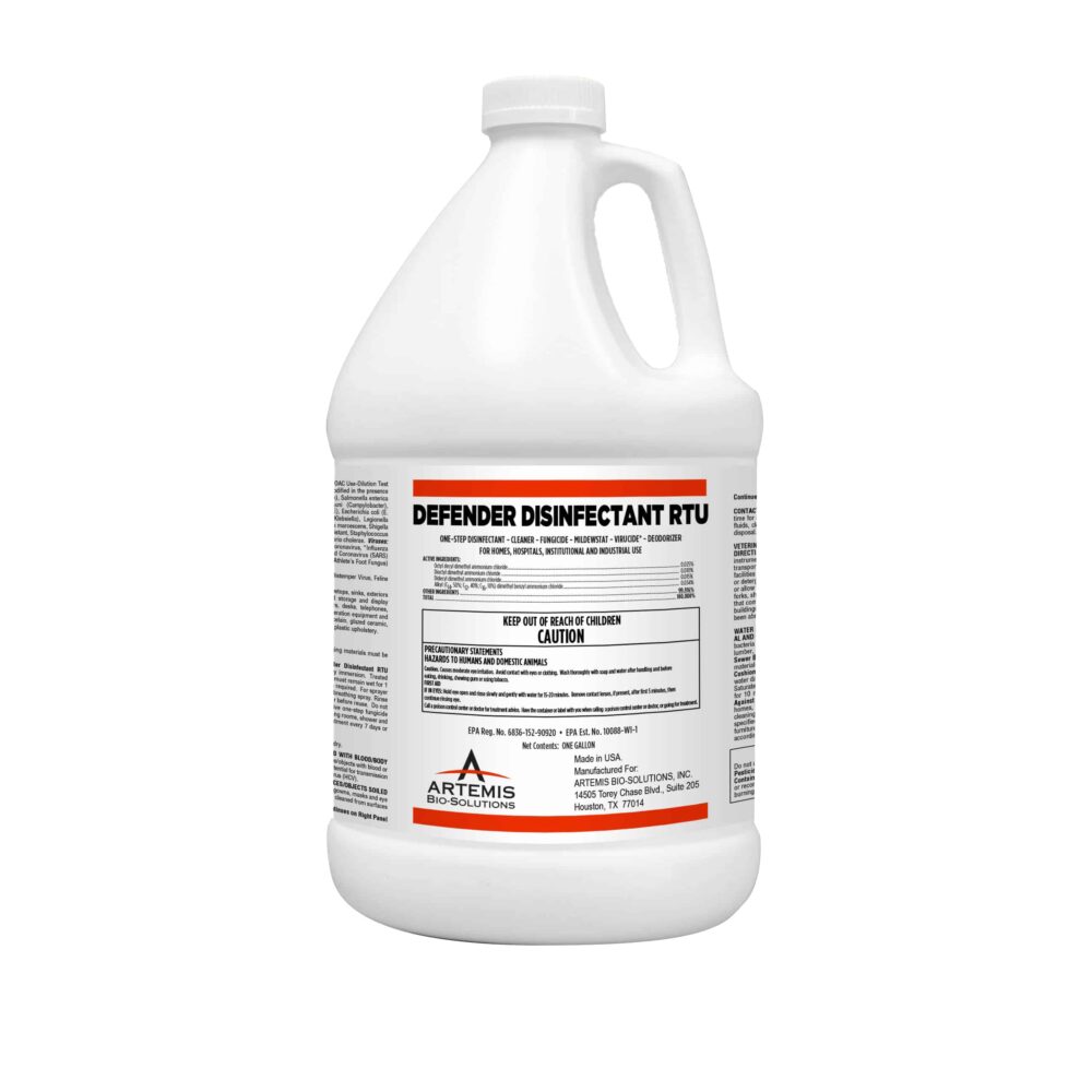 Defender Disinfectant RTU 1 gallon