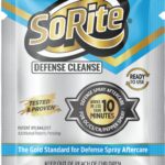 SoRite Defense Cleanse - 5.5×7 Sachet Wipes, 100 ct